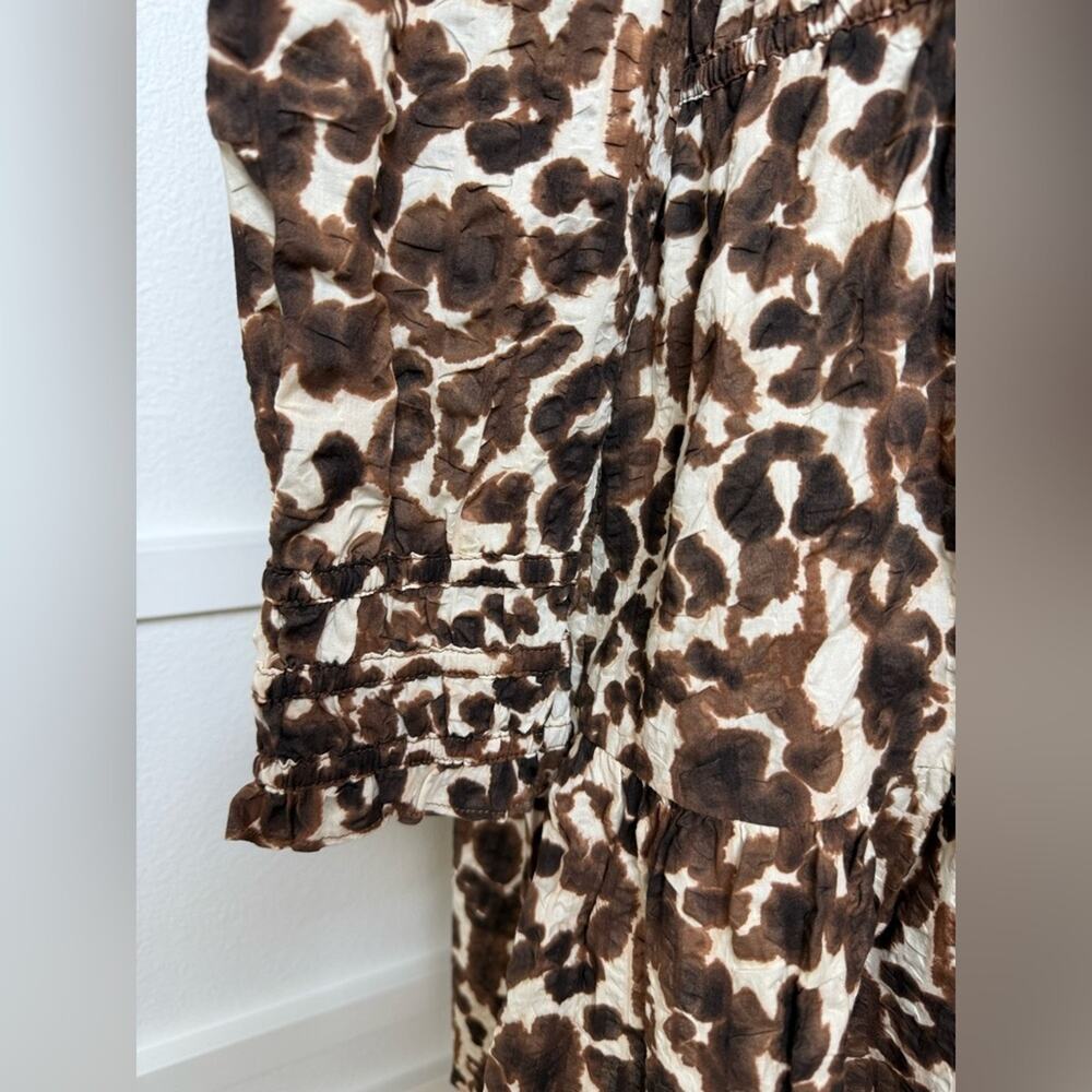 Baum und Pferdgarten Animal Print Arlette Fit-&-Flare Mini Dress Size EU 38 US 8 - Picture 6 of 14